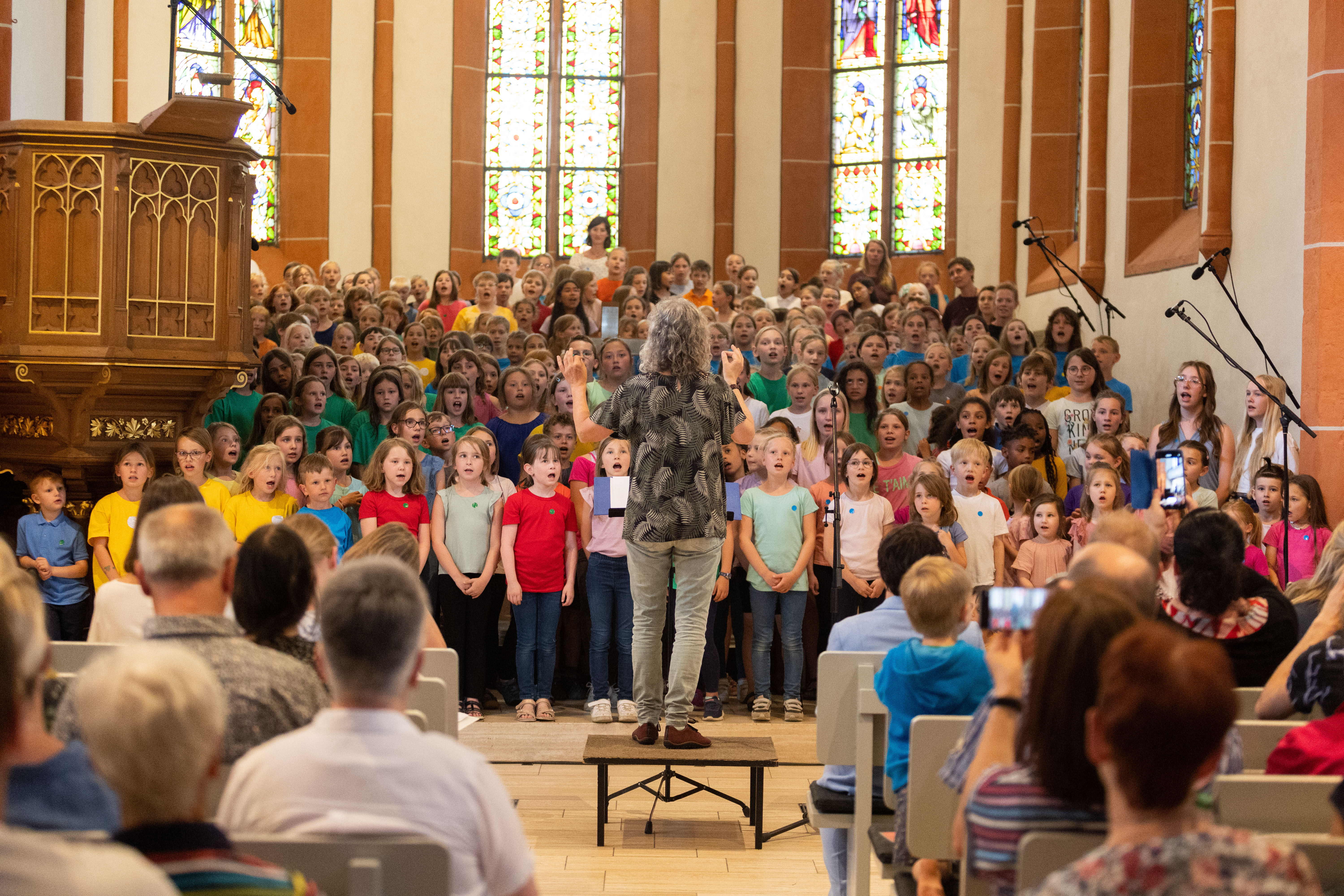 Kinderchor in Melsungen.