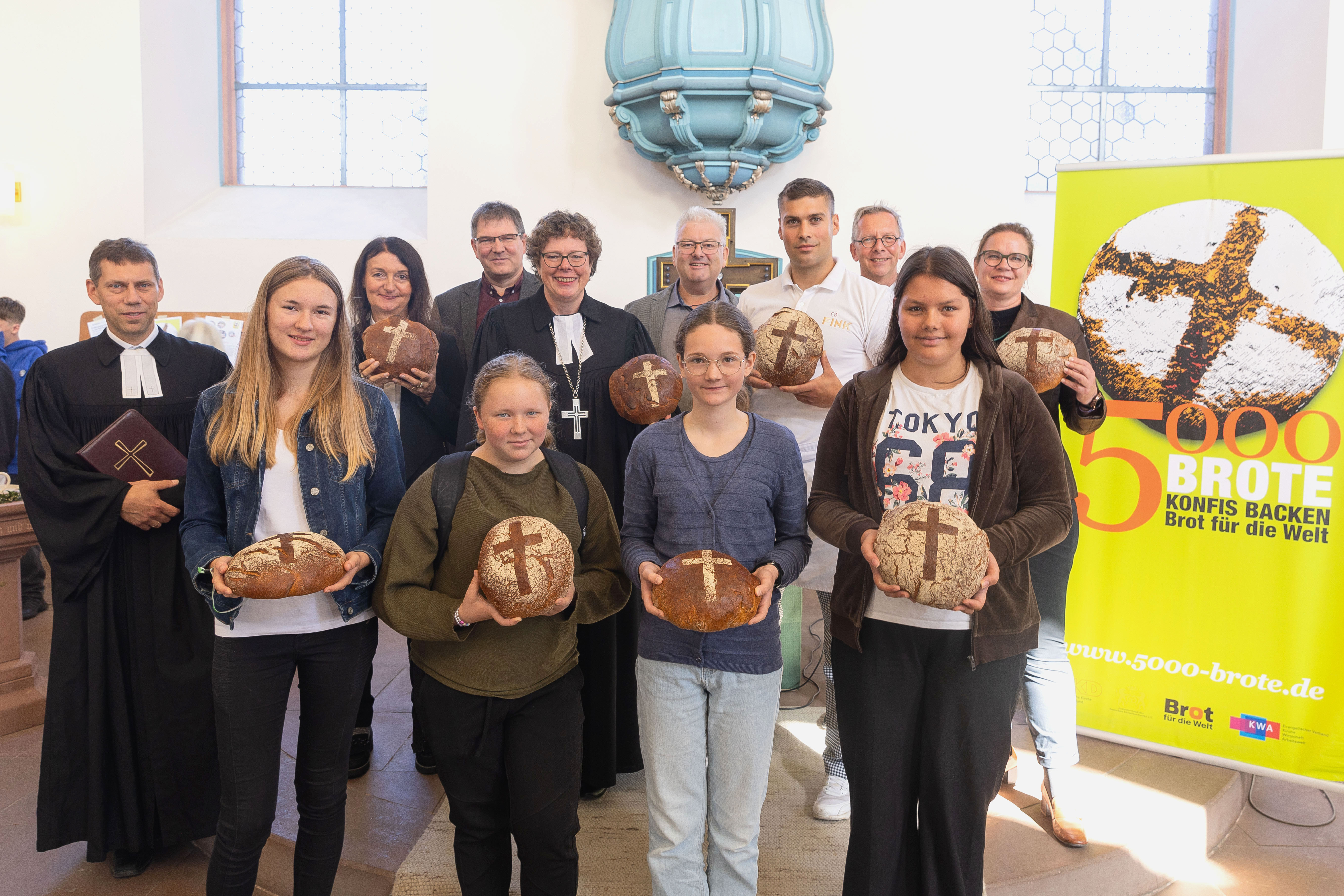 Eröffnung Aktion "5000 Brote" der EKKW und EKHN Steinau 2023