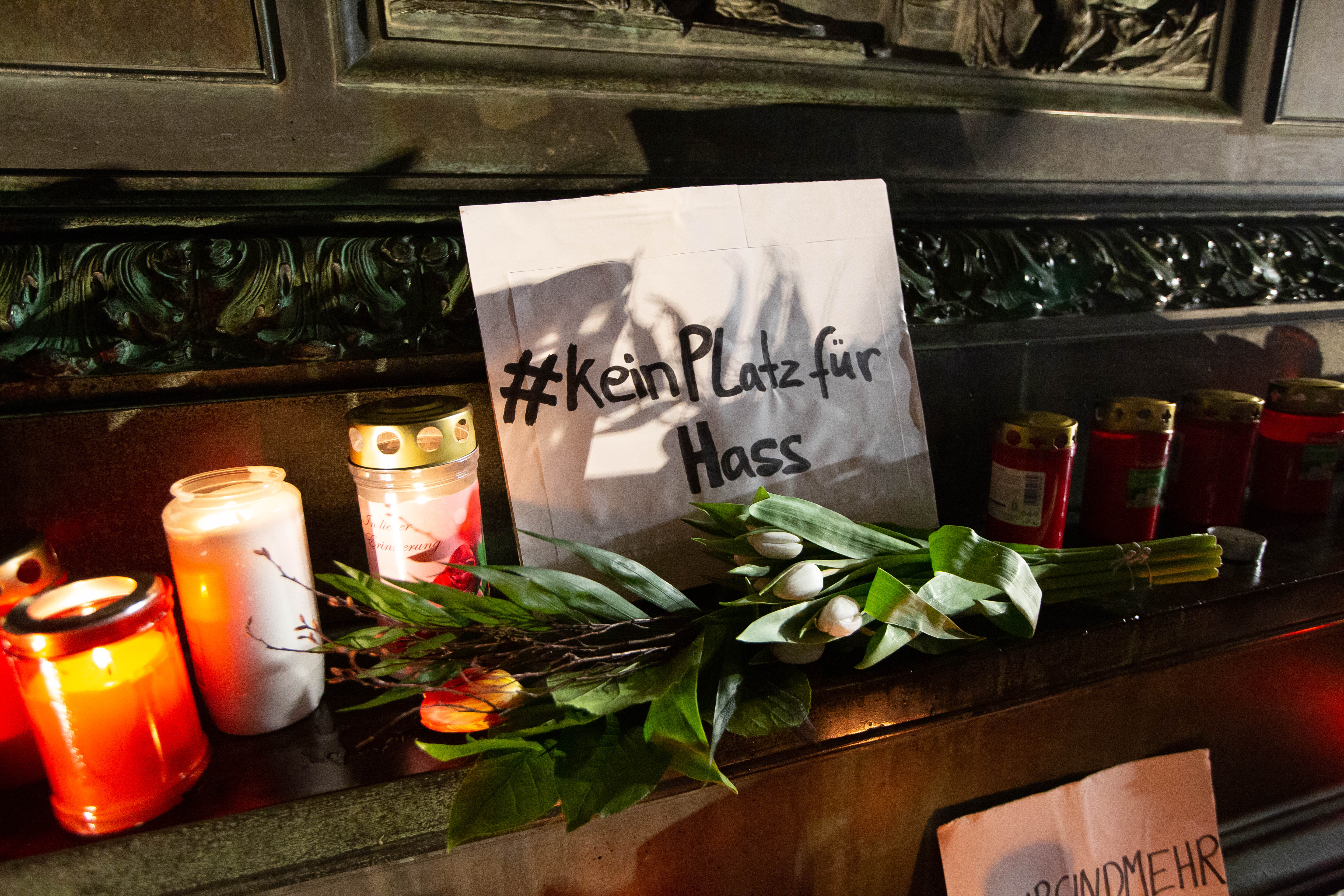 Mahnwache rechtsextremistischer Anschlag Hanau